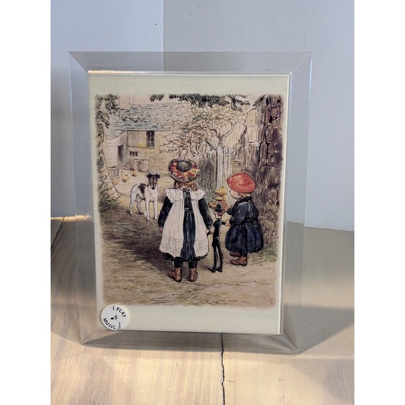 Gold Crest Gallery Other - Vintage 1991 Beatrix Potter Musical Moments Acrylic Photo Frame Gold Crest BP127